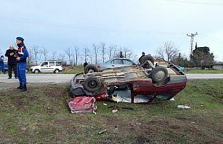 Samsun'da iki otomobil çarpıştı: 7 yaralı