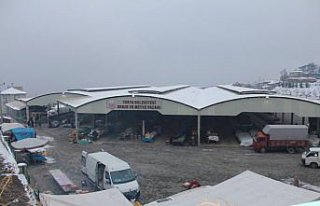 Soğuk hava sebze pazarını etkiledi