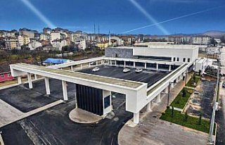 Taşköprü şehirlerarası otobüs terminali tamamlandı