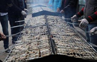 Üç ton hamsi iki saatte tükendi