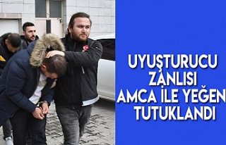 Uyuşturucu zanlısı amca ile yeğeni tutuklandı