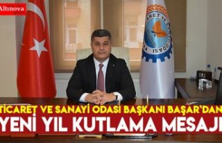 YENİ YIL KUTLAMA MESAJI