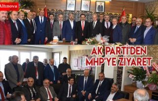 AK PARTİ'DEN MHP'YE ZİYARET 