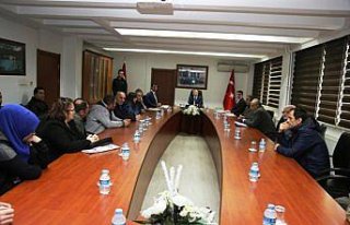 Artvin Valisi Doruk, hakla buluştu