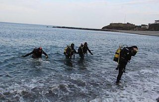 Denizde kurtarma tatbikatı