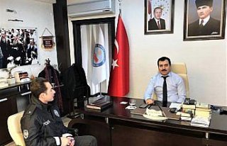 Emniyet Müdür Vekili Güveli'den Koşal'a ziyaret