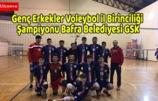 Genç Erkekler Voleybol il Birinciliği Şampiyonu...