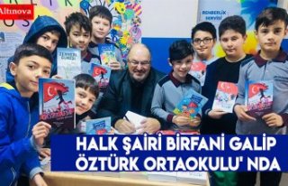 HALK ŞAİRİ BİRFANİ GALİP ÖZTÜRK ORTAOKULU'...