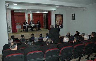 Hanönü'de halk toplantısı yapıldı