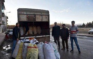 Kastamonu'daki Suriyelilerden İdlib'e yardım