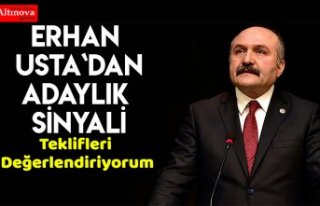 MHP'den ihraç edilen Erhan Usta'dan 'adaylık'...