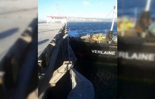 Sinop'ta gemi kazası