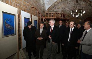 Tekin Koçan'ın kişisel resim sergisi açıldı