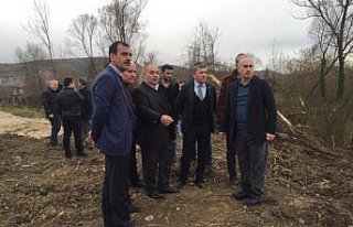 TOKİ Köprüsü alanında inceleme