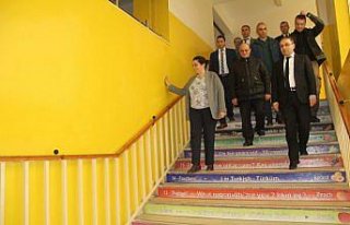 Yükümlülerin dokunuşuyla güzelleşen okullar...