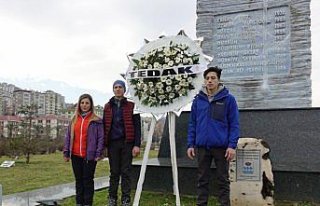 Zigana Dağı'nda ölen dağcılar anıldı