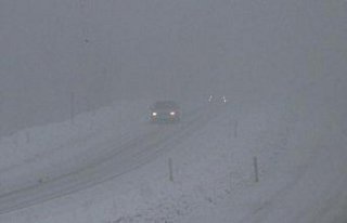 Zonguldak'ta kar yağışı ve sis