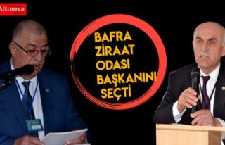 Bafra Ziraat Odası Başkanını seçti