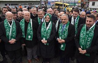 Bakan Selçuk, doğduğu ilçeyi ziyaret etti