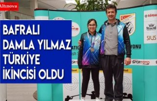 BAŞKAN KILIÇ: “DAMLA KIZIMIZ İLE İFTİHAR EDİYORUZ”