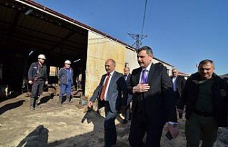 İhtiyaç sahiplerine dağıtılan kömürler Çorum'dan