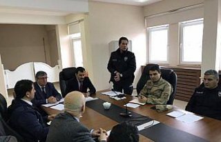 Kavak'ta Okul Güvenliği Toplantısı