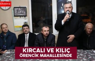 KIRCALI VE KILIÇ ÖRENCİK MAHALLESİNDE