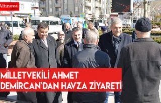 Milletvekili Ahmet Demircan`dan Havza ziyareti