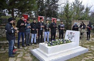 Öğrenciler Afrin şehidini andı