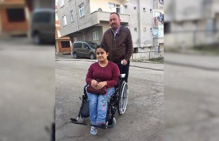 Ordu'da engellilere tekerlekli sandalye