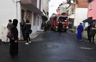 Ordu'da ev yangını
