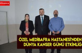 ÖZEL MEDİBAFRA HASTANESİ'NDEN DÜNYA KANSER...