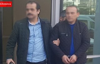 Samsun'da 14 yıl hapis cezası bulunan hükümlü...