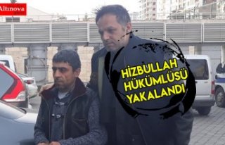 Samsun'da terör örgütü Hizbullah hükümlüsü...