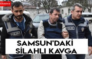 Samsun'daki silahlı kavga