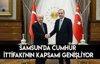 Samsun'da Cumhur İttifakı'nın Kapsamı...