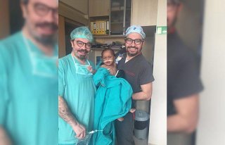 Somalili bebek Türkiye'de şifa buldu