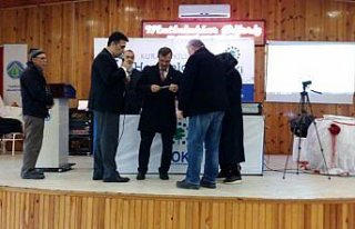 Taşkesti beldesinde TOKİ konutları kura çekimi