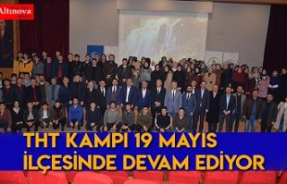 THT KAMPI 19 MAYIS İLÇESİNDE DEVAM EDİYOR