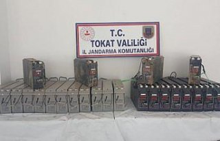 Tokat'ta akü hırsızlığı