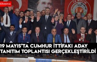 19 Mayıs’ta Cumhur İttifakı Aday Tanıtım Toplantısı...