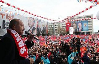 AK Parti'nin Samsun mitingi