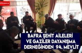 BAFRA ŞEHİT AİLELERİ VE GAZİLER DAYANIŞMA DERNEĞİNDEN ...