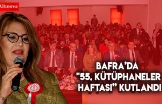 Bafra’da "55. Kütüphaneler Haftası” kutlandı