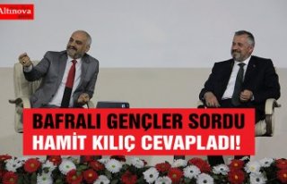 BAFRALI GENÇLER SORDU HAMİT KILIÇ CEVAPLADI!