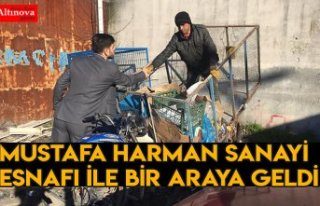 BELEDİYE BAŞKAN ADAYI HARMAN SANAYİ ESNAFI İLE...