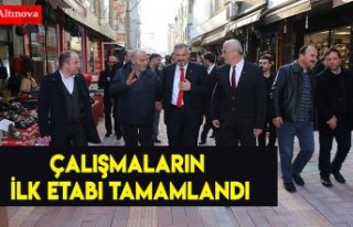 ÇALIŞMALARIN İLK ETABI TAMAMLANDI