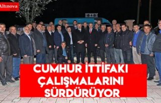 Cumhur İttifakı çalışmalarını sürdürüyor