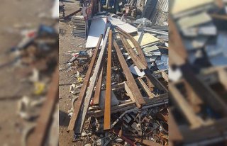 Demir yolu raylarının çalındığı iddiası