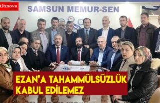 Ezan’a Tahammülsüzlük Kabul Edilemez